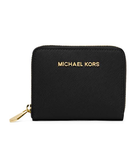 michael michael kors medium zip wristlet|Michael Kors wristlet wallet black.